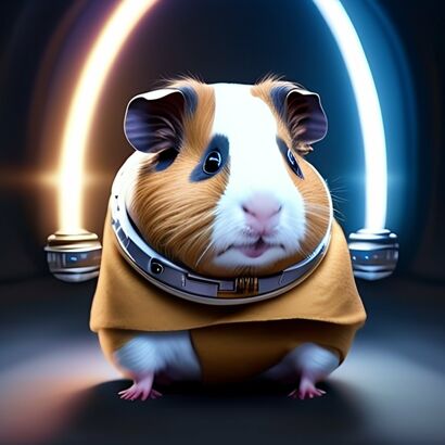 Hamster - A Digital Art Artwork by Jose Carlos  De la iglesia muñoz 