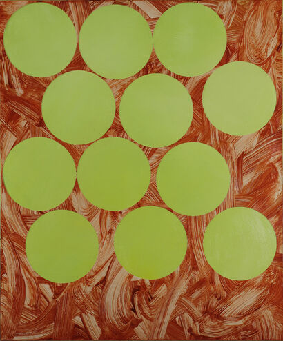 Circles III - a Paint Artowrk by Raul Elizalde