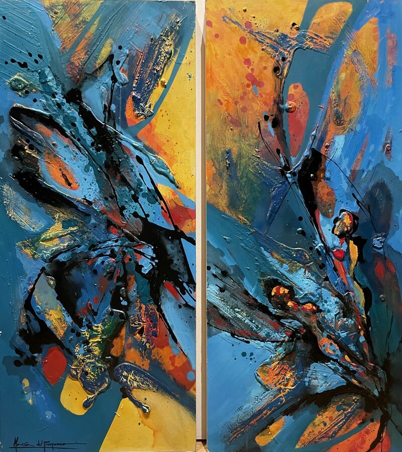 Both - a Paint by Maria Cecilia Molina