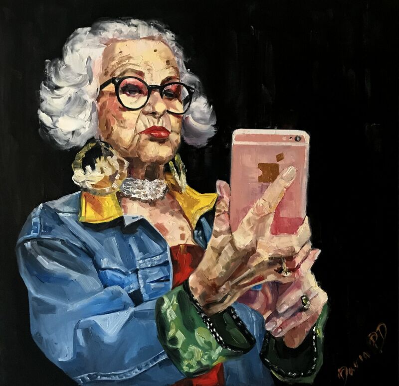 selfie - a Paint by Daria Pd
