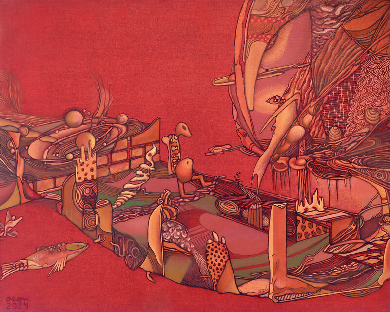 Last Supper - a Paintings by Otherworldly Dreams