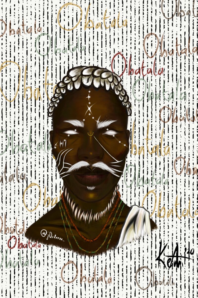 Òrìsà: Obatala - a Digital Art by j0rdanna