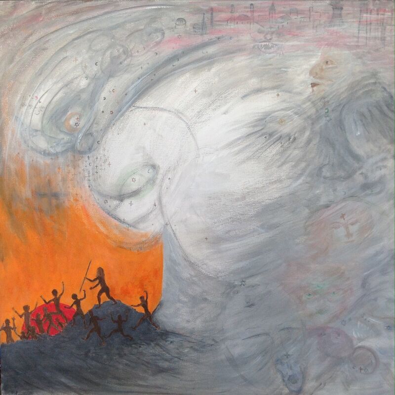 EXPULSION FROM PARADISE - a Paint by Florian Messner