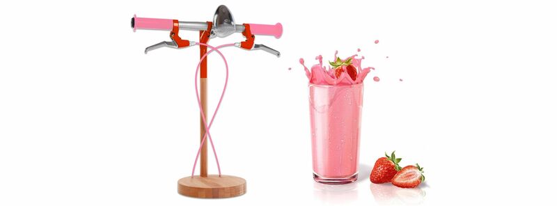 Desk lamp (Strawberry smoothie) - a Art Design by Industrial Kid