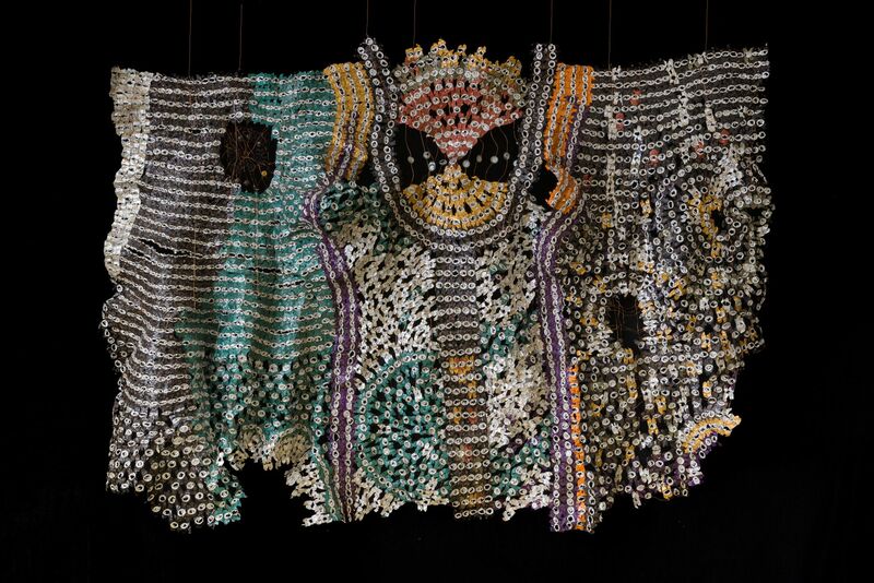 Sharp garments for desperate shamans: Zaratan - a Sculpture & Installation by Sandra Lapage