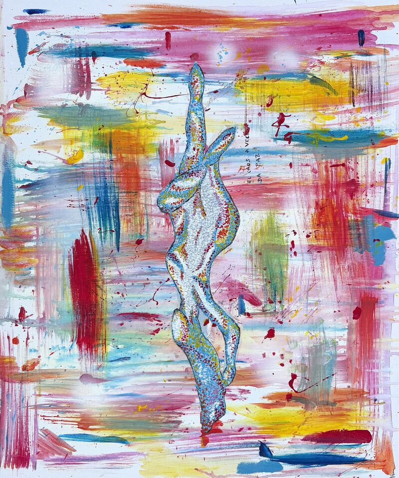 El Caos A veces da Paz - a Paintings by Ana Ordóñez