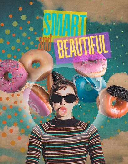 Smart And Beautiful  - a Digital Art Artowrk by Vuvuzela 