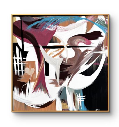 MELROSE PLACE - a Paint Artowrk by Danielle Artis