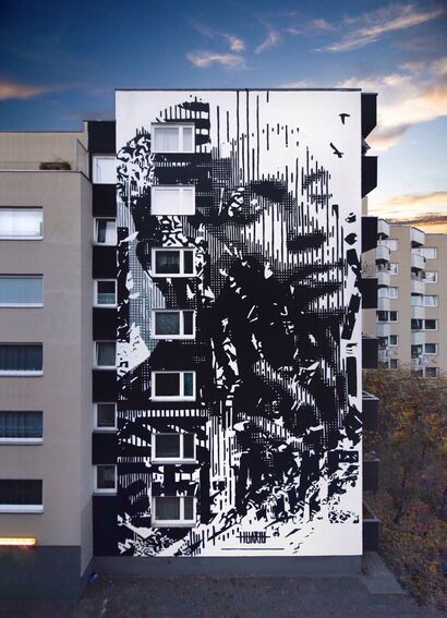 A Wise Man - A Urban Art Artwork by Huariu