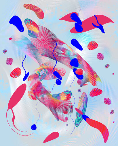 Creatures - a Digital Graphics and Cartoon Artowrk by Tiziana Menichelli