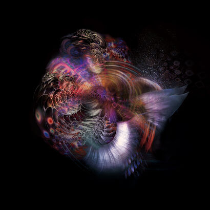 Nautilus Universe - Distortion - A Digital Art Artwork by sensegraphia