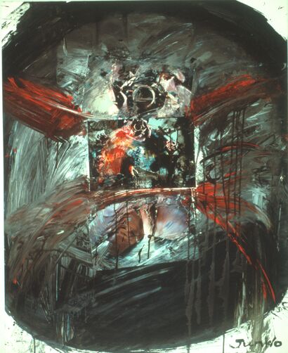 Requiem for an Executed Bird #40 - a Paint Artowrk by Junko Chodos