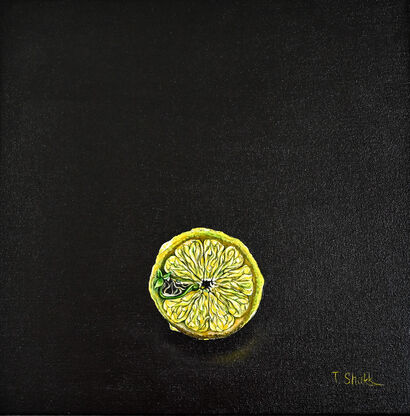 lemon new life - a Paint Artowrk by Tanya Shark