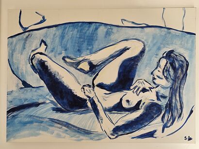 Il periodo blu - a Paint Artowrk by Gianluca Caramiello