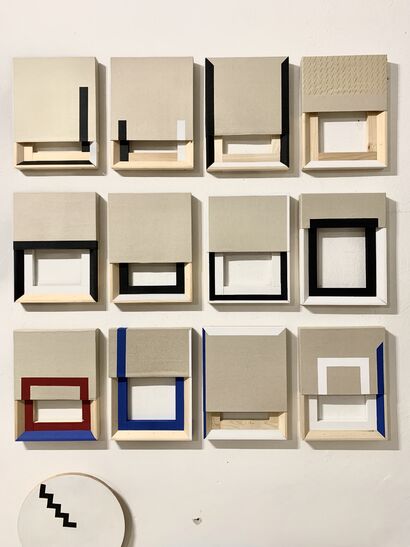 Open works  - a Paint Artowrk by lorenzo taini