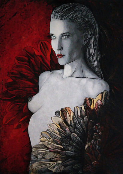 Helen - a Paint Artowrk by silvia Prampolini