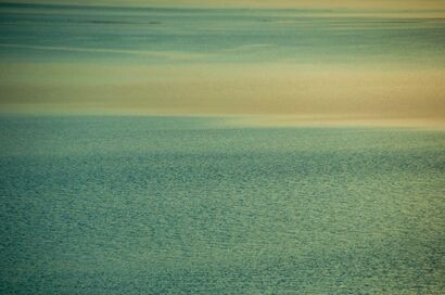 First light in the Dead Sea - a Photographic Art Artowrk by Irus Hayoun