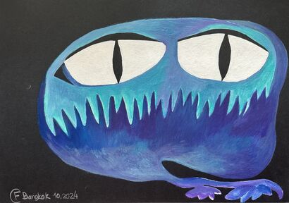 Silent Watcher - a Paint Artowrk by E. Felipe De La Torre