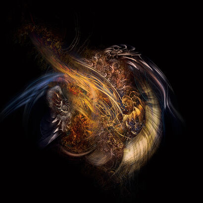 Nautilus Universe - Wind Flare - a Digital Art Artowrk by sensegraphia