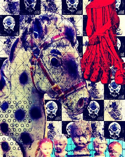 Loose Horse 09 - a Photographic Art Artowrk by JW Andrew