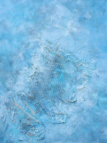 Rete in mare - a Paint Artowrk by Roberta Staccioli
