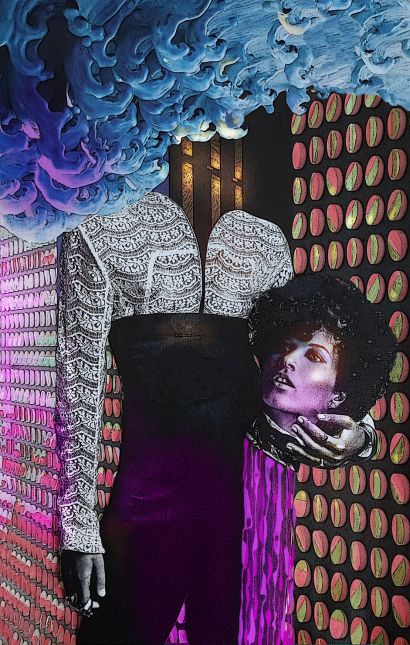 The Sea Above  (Headless Women - Series) - a Digital Art Artwork by Monica Sarobba