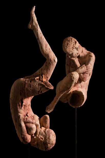 Sibilla del mattino e Sibilla della sera/Sine Structura  - a Sculpture & Installation Artowrk by Christian Zucconi