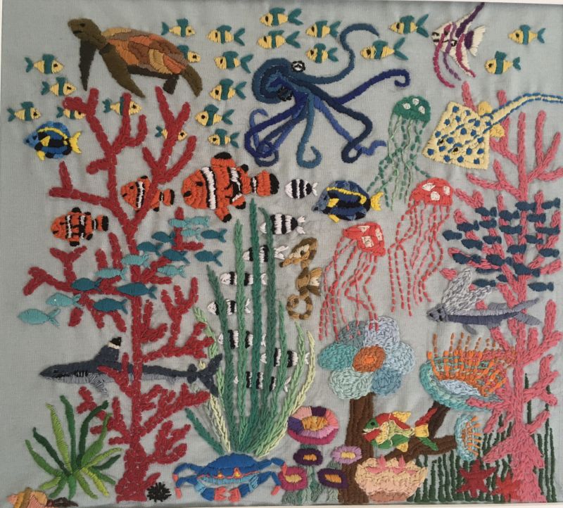El Mar - a Paintings by Stephanie Brucks - STICKART