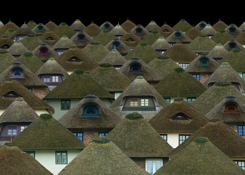 Sylt-Roofs - a Photographic Art by Klaus Bittner