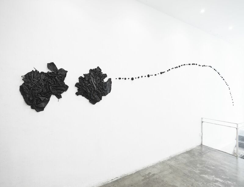 Skin III.     Line - Waves - Wrinkles - a Sculpture & Installation by Mariko Kumon