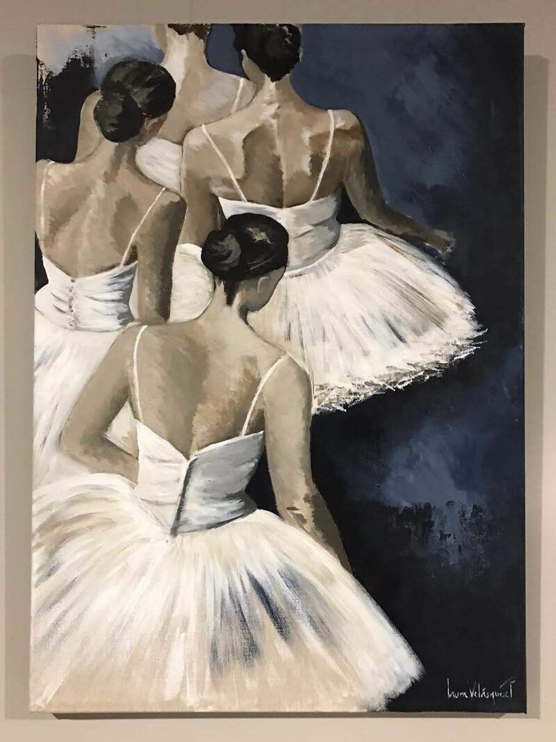 Las Bailarinas - a Paint by Laura Velasquez