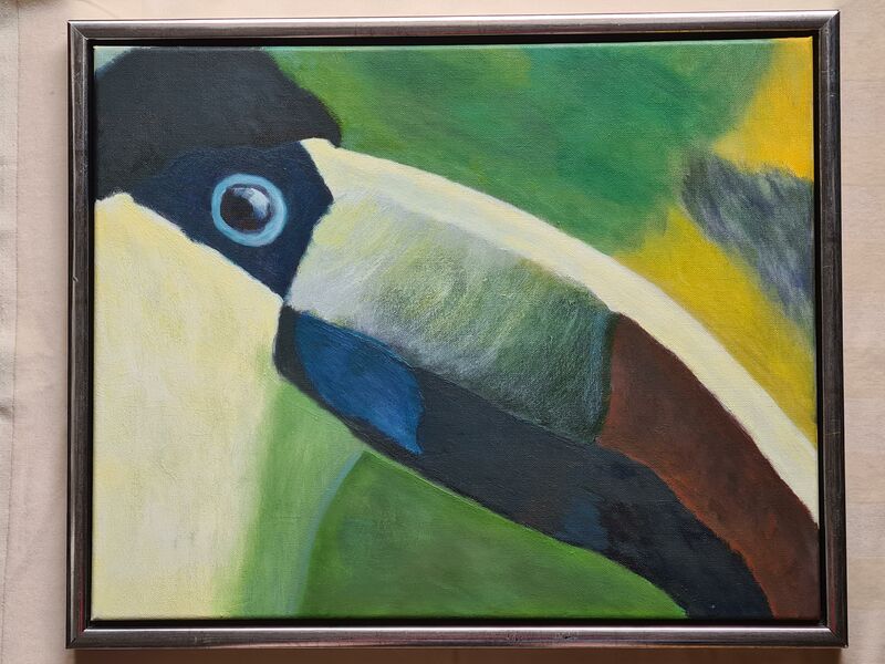 Toucan - a Paintings by Esmeralda