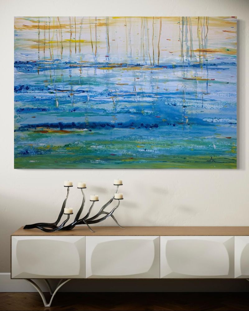 Paisaje soñado - a Paintings by Isabel Salas