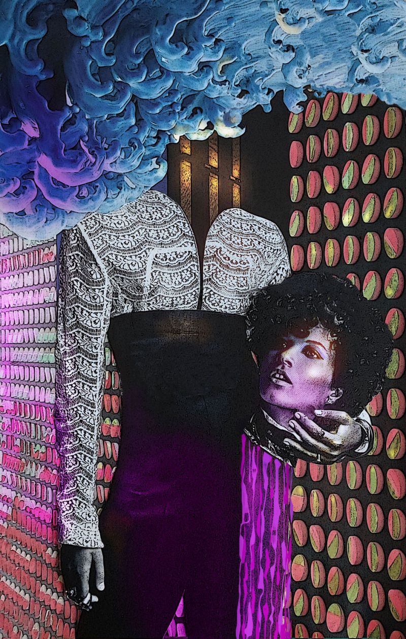 The Sea Above  (Headless Women - Series) - a Digital Art by Monica Sarobba