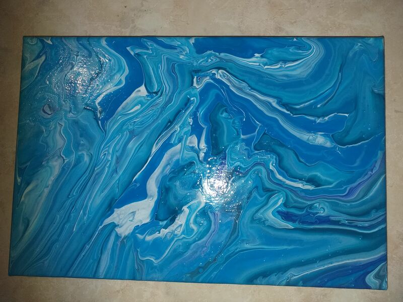 Ocean - a Paint by Domenico  Bertucci 