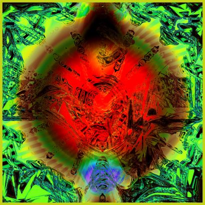 The Money Wheel  - a Digital Art Artwork by Charlotte A Cornish