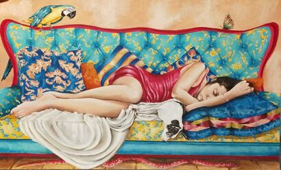 El sueño de Celia - A Paint Artwork by Paliano