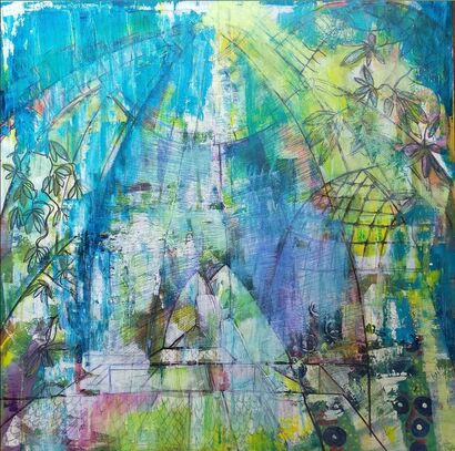 My mind is leaving me, bye - a Paint Artowrk by galenon estelle moea