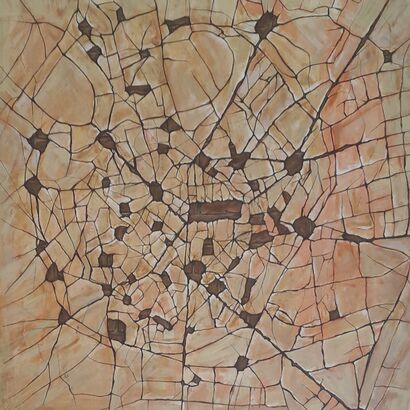 La città è fragile - a Paint Artowrk by Fabrizio Galbiati