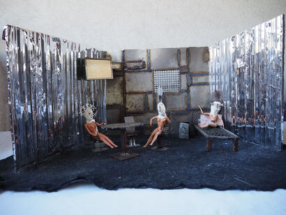 Barbie\'s dream house - a Sculpture & Installation Artowrk by Isabella Bettinelli