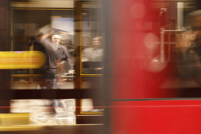 tram stop - a Photographic Art Artowrk by udo @EigenAnsichten.Art