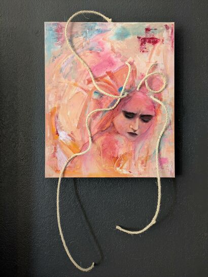 Victim Blaming - a Paint Artowrk by Federica Tentor