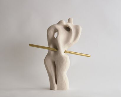 Couple-couple II (Équilibre II) - A Sculpture & Installation Artwork by  