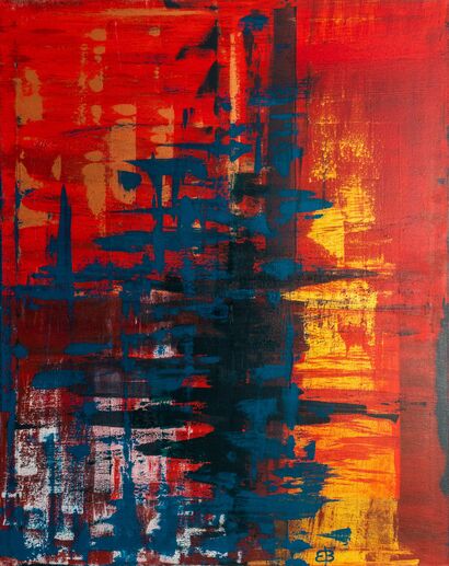 Dimensions - a Paint Artowrk by Elke Buegler