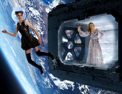 Models in Space - Paris, we have a Problem! - a Photographic Art Artowrk by 2b+photo