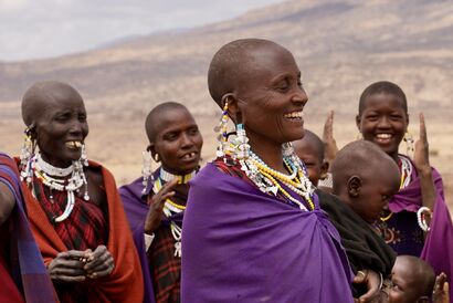 Massais women - a Photographic Art Artowrk by JoCoppe