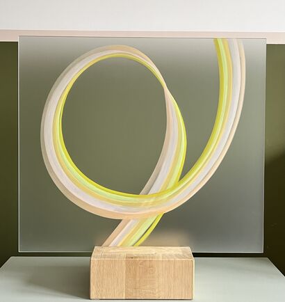 The movement of the wind - a Paint Artowrk by The colour artist