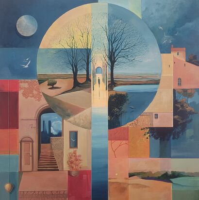 Echoes of Origin  - a Paint Artowrk by Ivana Babic