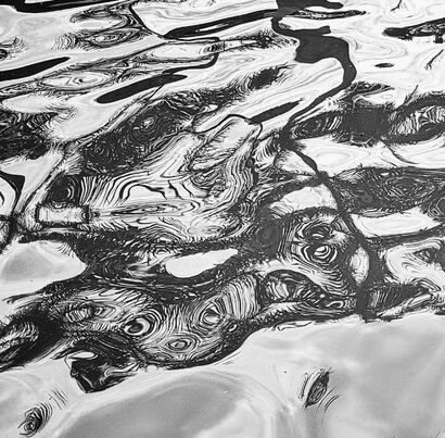 Water Grafitte - a Photographic Art Artowrk by Rose Aguiar