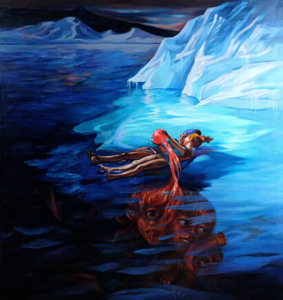 Global Warming - a Paint Artowrk by Anastasia Russa